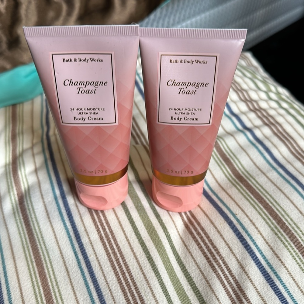 Bath & Body Works Champagne Toast Body Cream Mini - Picture 8 of 8